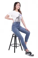 Skinny Tam Boy Kot Pantolon  816-06-(28-33)