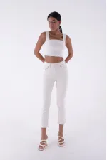 Flare Leg Mom Jeans 1774-80-(26-31) Flare Leg Mom Jeans 1774-80-(26-31)