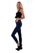Yanı Yırtmaçlı Kot Pantolon 1745-01-(26-31) Yanı Yırtmaçlı Kot Pantolon 1745-01-(26-31)