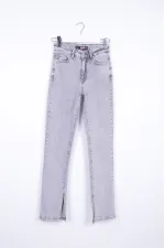Yırtmaç Detaylı Düz Jean 1844-32-(26-31) Yırtmaç Detaylı Düz Jean 1844-32-(26-31)