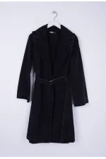 Belted Denim Trench Coat 6033-23-(S-XL-6-2) Belted Denim Trench Coat 6033-23-(S-XL-6-2)