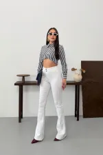 Pensli İspanyol Kot Pantolon  7021-50-(27-32)
