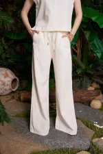 Palazzo Keten Pantolon  HS704-51-(S-XL)