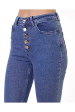 Önü 5 Düğmeli Skinny Kot Pantolon  755-27-(30-36)