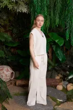 Palazzo Keten Pantolon  HS704-51-(S-XL)