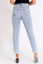 Mom Fit Kot Pantolon  743-08-(27-32)