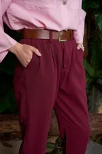 Beli Lastikli Havuç Pantolon 7083-82-(S-XL-6-2) Beli Lastikli Havuç Pantolon 7083-82-(S-XL-6-2)