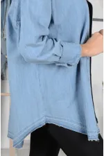 Oversize Kot Gömlek 669-42-(S-L-5) Oversize Kot Gömlek 669-42-(S-L-5)