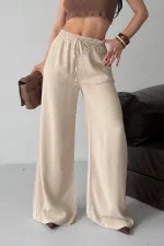 Lastikli Palazzo Pantolon  7150-65-(36-42-4)