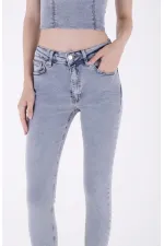 Kısa Boy Skinny Kot Pantolon  810-08-(30-36)