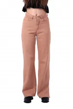 Paçası Yırtmaçlı Mom Fit Kot Pantolon  1732-70-(26-31)