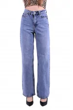 Bol Paça Relax Kot Pantolon  718-06-(27-32)