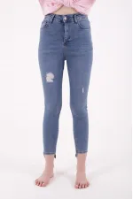 Asimetrik Paça Kot Pantolon 713-06-(28-33) Asimetrik Paça Kot Pantolon 713-06-(28-33)