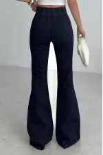 Pensli İspanyol Kot Pantolon 7021-17-(27-32)