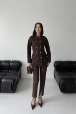 Belden Oturtmalı Düğmeli Gömlek  6248-78-(S-XL)