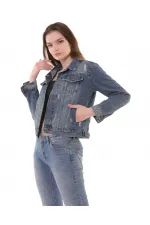 Kısa Kot Ceket 641-62-(S-XL-6) Kısa Kot Ceket 641-62-(S-XL-6)