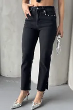 Flare Leg Mom Jeans 1774-23-(28-33) Flare Leg Mom Jeans 1774-23-(28-33)