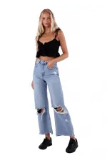 Bol Paça Kot Pantolon 1707-15-(27-32) Bol Paça Kot Pantolon 1707-15-(27-32)