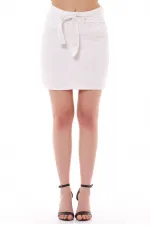 Kısa Kot Etek 107-50-(S-L-5) Kısa Kot Etek 107-50-(S-L-5)