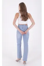 Jeans décontractés à ourlet cousu 7026-15-(28-33)
