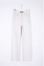 Dikişsiz Paça Bol Paça Relax Kot Pantolon  1726-80-(26-31)