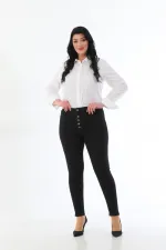 Beş Düğmeli Skinny Kot Pantolon 555-23-(34-40-6)
