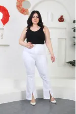 Dizden Yırtmaç Detaylı İspanyol Pantolon  700-50-(30-36)