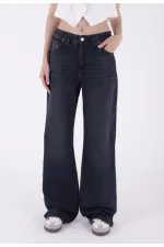 Bol Paça Baggy Relax Kot Pantolon  7031-19-(26-29)