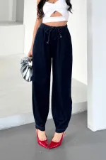 Beli Lastikli Balon Pantolon  7075-17-(S-XL)