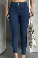 Pensli Skinny Kot Pantolon 7053-26-(27-32) Pensli Skinny Kot Pantolon 7053-26-(27-32)