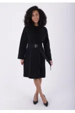 Belted Denim Trench Coat 6033-23-(S-XL-6-2) Belted Denim Trench Coat 6033-23-(S-XL-6-2)