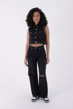 Bol Paça Kot Pantolon 1707-03-(28-33) Bol Paça Kot Pantolon 1707-03-(28-33)