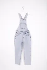 Mom Denim Overalls 325-08-(S-XL-6) Snow Light Blue Mom Denim Overalls 325-08-(S-XL-6) Snow Light Blue
