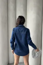 Snap Button Denim Shirt 6013-26-(S-XL-6)