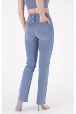 Dikişsiz Paça Bol Paça Relax Kot Pantolon 1726-15-(26-31) Dikişsiz Paça Bol Paça Relax Kot Pantolon 1726-15-(26-31)