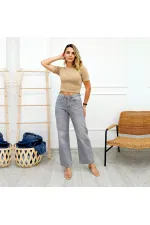 Bol Paça Relax Kot Pantolon  718-22-(26-31)