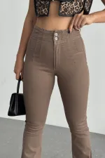 Pensli İspanyol Kot Pantolon 7021-72-(27-32)