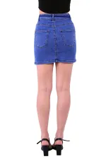 Kısa Kot Etek 107-06-(S-XL-6) Kısa Kot Etek 107-06-(S-XL-6)