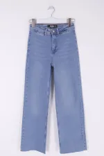 Wide Leg Palazzo Jeans 1710-15-(27-32) Wide Leg Palazzo Jeans 1710-15-(27-32)