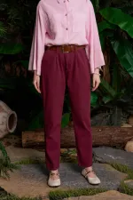 Beli Lastikli Havuç Pantolon 7083-82-(S-XL-6-2) Beli Lastikli Havuç Pantolon 7083-82-(S-XL-6-2)