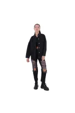 Oversize Kot Gömlek 664-23-(S+XL+4) Oversize Kot Gömlek 664-23-(S+XL+4)