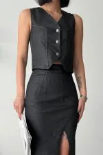 Düğmeli Yelek 6099-07-(S-XL-6)
