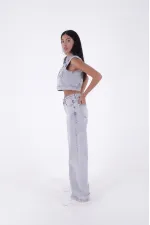 Bol Paça Relax Kot Pantolon  718-32-(28-33)