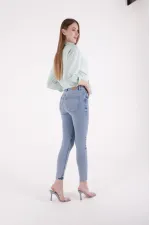 Kısa Boy Skinny Kot Pantolon 811-15-(26-31)