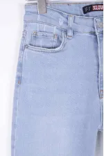 Dikişsiz Paça Mom Fit Kot Pantolon  764-42-(30-36)