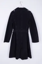 Belted Denim Trench Coat 6033-23-(S-XL-6-2) Belted Denim Trench Coat 6033-23-(S-XL-6-2)