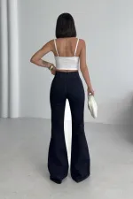 Pensli İspanyol Kot Pantolon 7021-17-(27-32)