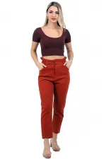 Beli Lastikli Kot Pantolon 759-75-(27-32) Beli Lastikli Kot Pantolon 759-75-(27-32)