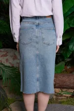 Taşlı Kot Etek  1073-15-(XS-XL-6-2)