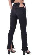 Yırtmaç Detaylı Düz Jean 1844-03-(28-33) Yırtmaç Detaylı Düz Jean 1844-03-(28-33)